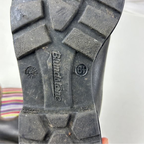 Blundstone Boots Size 6.5 US Womens 9.5 Brown Leather Chelsea Ankle. - Picture 6 of 6